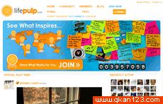 LifePulp灵感分享 Logo