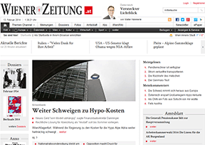《维也纳日报》（Wiener Zeitung）