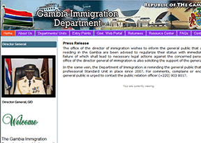 冈比亚移民局