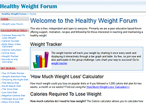 Healthy Weight Forum